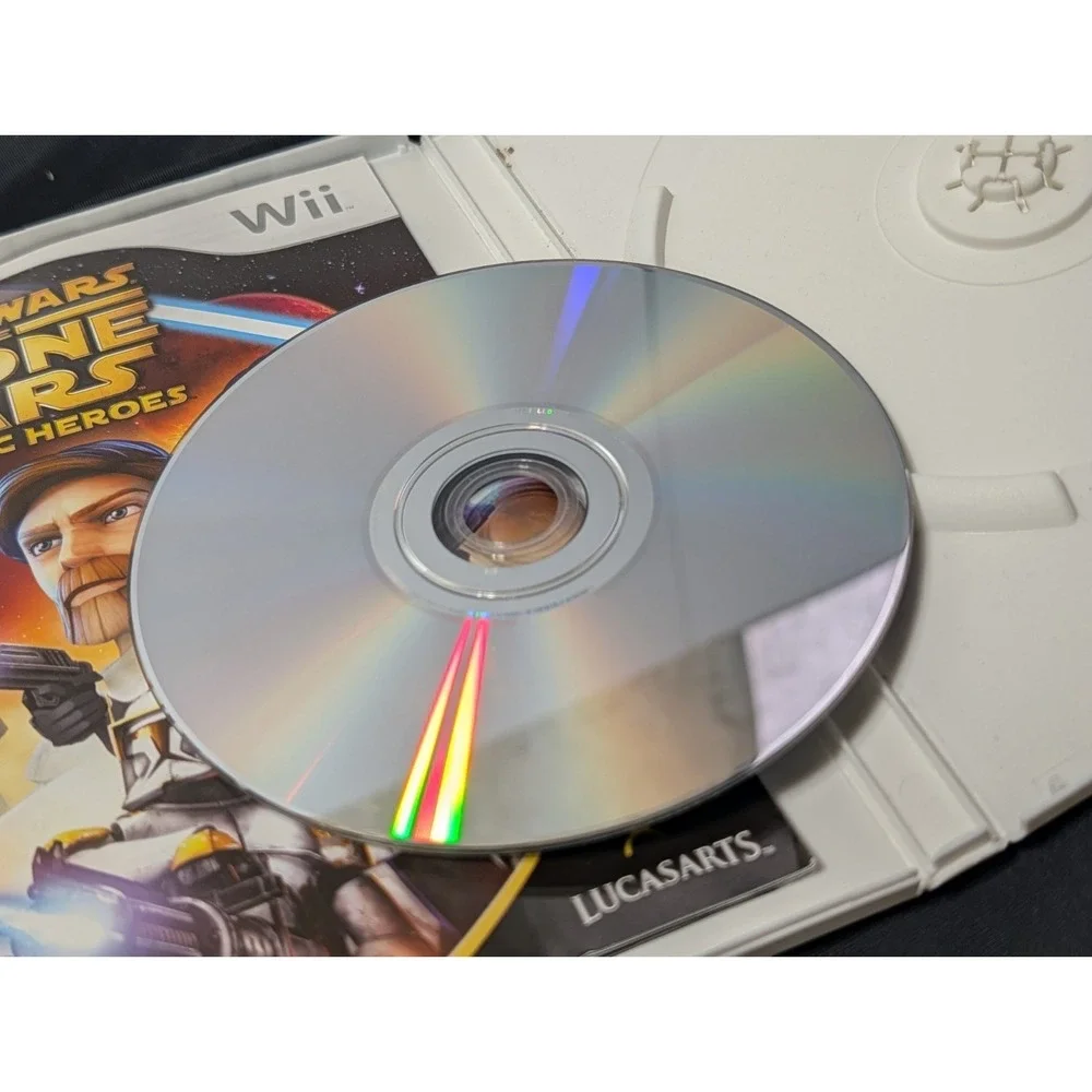 Star Wars: The Clone Wars - Republic Heroes Nintendo Wii Game TestedCIB